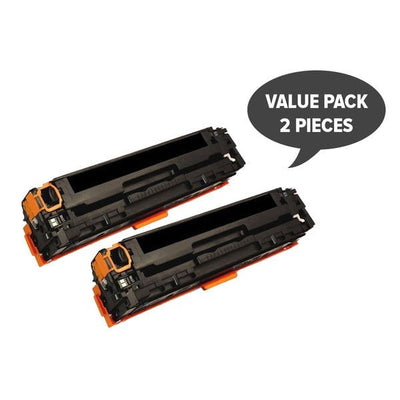 HP Compatible 2 x CART-316BK CB540A 125A CART-416BK Black Premium Generic Toner