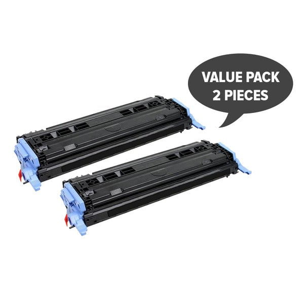 HP Compatible 2 x CART-307 Q6000A 124A Black Premium Generic Toner