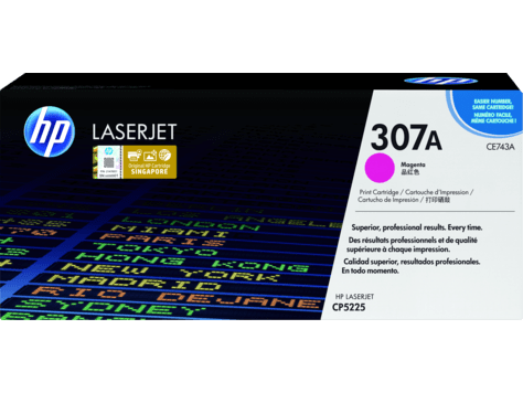 HP Compatible CE743A 307A Magenta Premium Generic Toner Cartridge