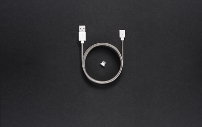 Anchor Cable 2.0 - World's Strongest Stainless steel magnetic charging cable with USB New