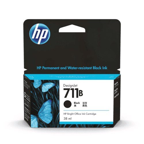 HP 711B 38ML MATTE BLACK INK