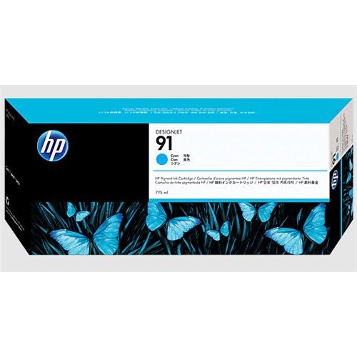 HP 91 CYAN INK 775-ML C9467A FOR DJ Z6100