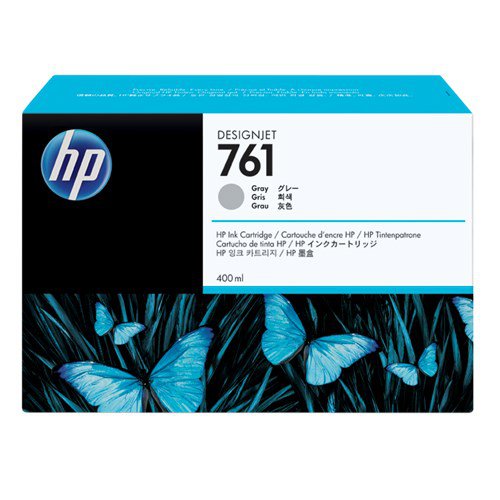 HP 761 GRAY 400 ML INK CART FOR DESIGNJET T7100