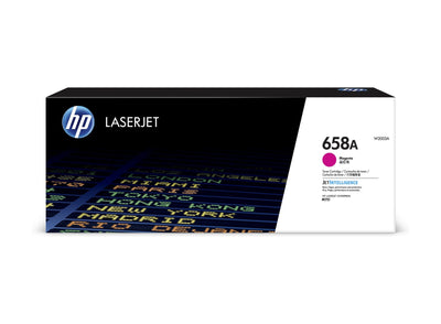 HP 658A MAGENTA LASERJET TONER CARTRIDGE 6K