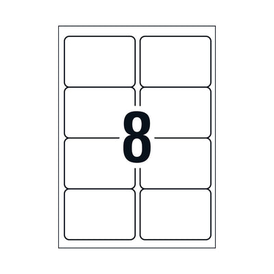 AVERY Gen Label L7165GU 8Up Bx100