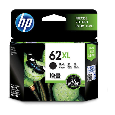 HP 62XL Original Black Ink C2P05AA - 600 Pages