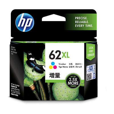 HP 62XL Original Tri Colour Ink C2P07AA - 415 Pages