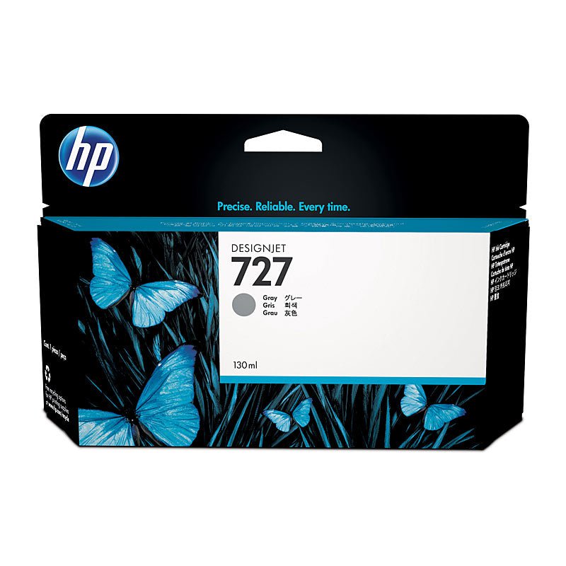 HP 727 130ml Grey Ink 3WX15A