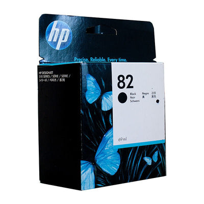 HP 82 Black Ink Cartridge CH565A