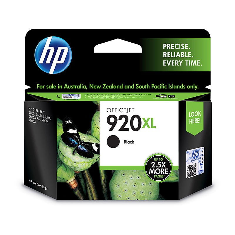 HP 920 Black XL Ink CD975AA