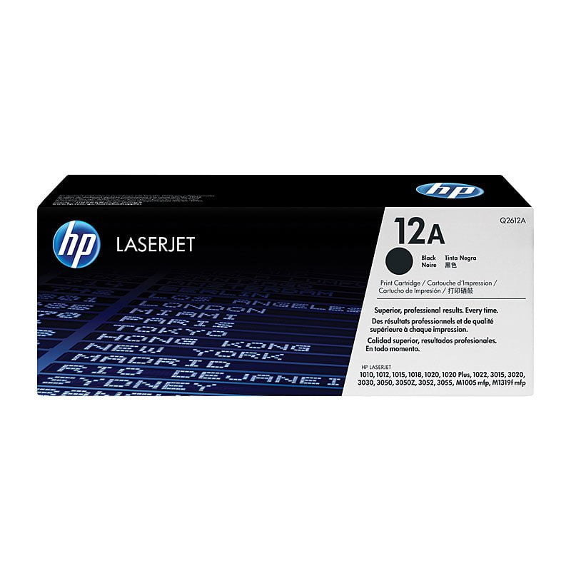 HP 12A Black Toner Q2612A