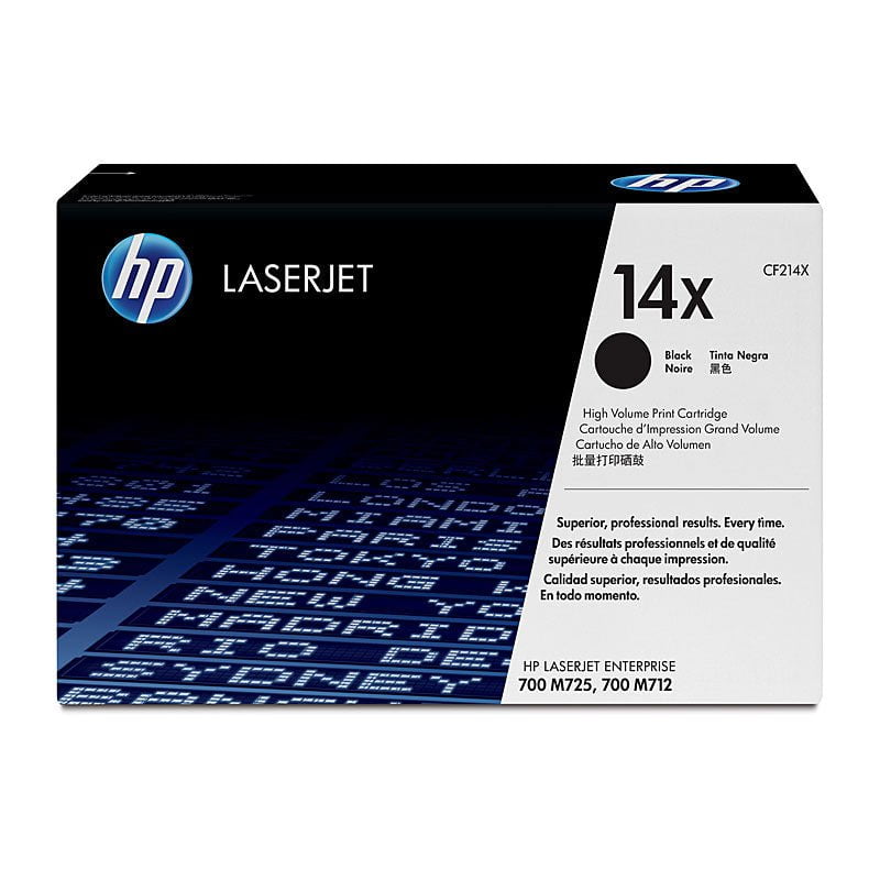 HP 14X Black Toner CF214X