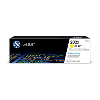 HP 202X Yellow Toner CF502X