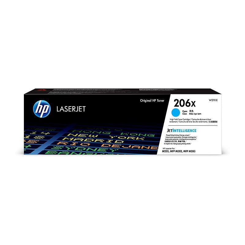 HP 206X Cyan Toner W2111x