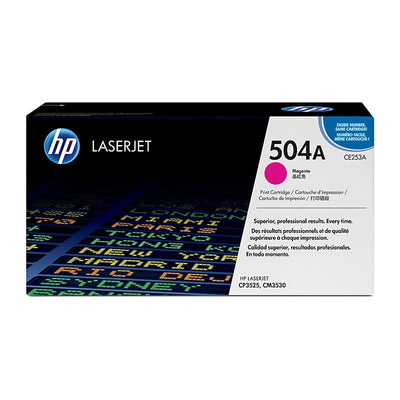 HP 504A Magenta Toner CE253A