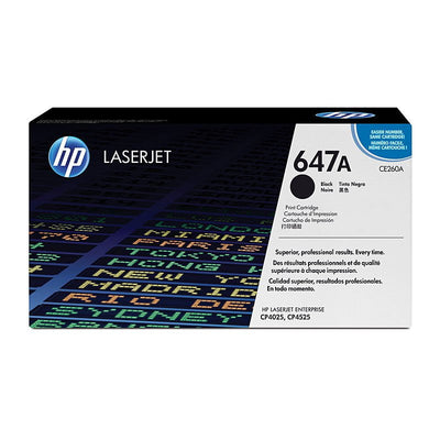 HP 647A Black Toner CE260A