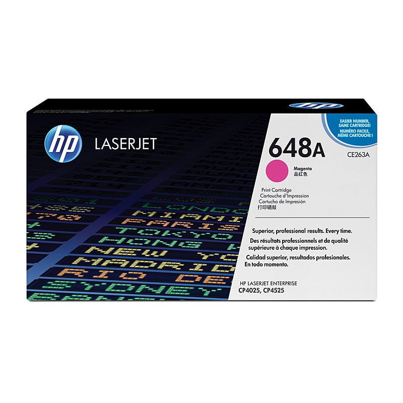 HP 648A Magenta Toner CE263A