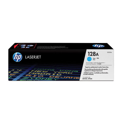 HP #128A Cyan Toner CE321A