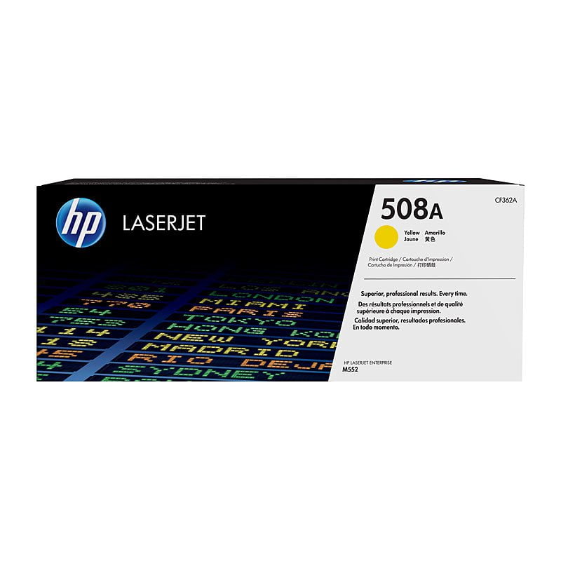 HP 508A Yellow Toner CF362A