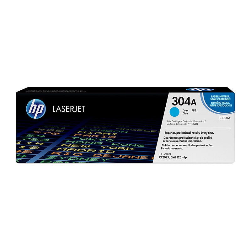 HP 304A Cyan Toner CC531A