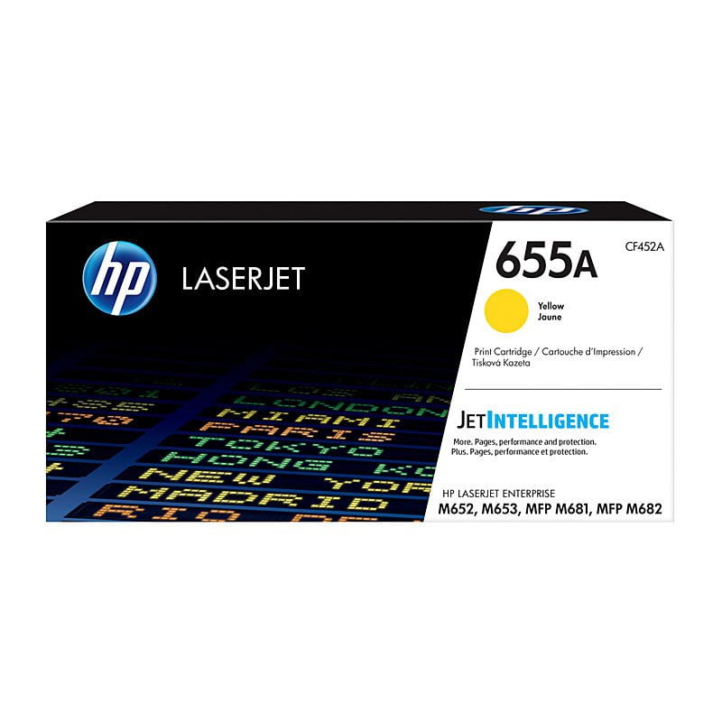 HP 655A Yellow Toner CF452A