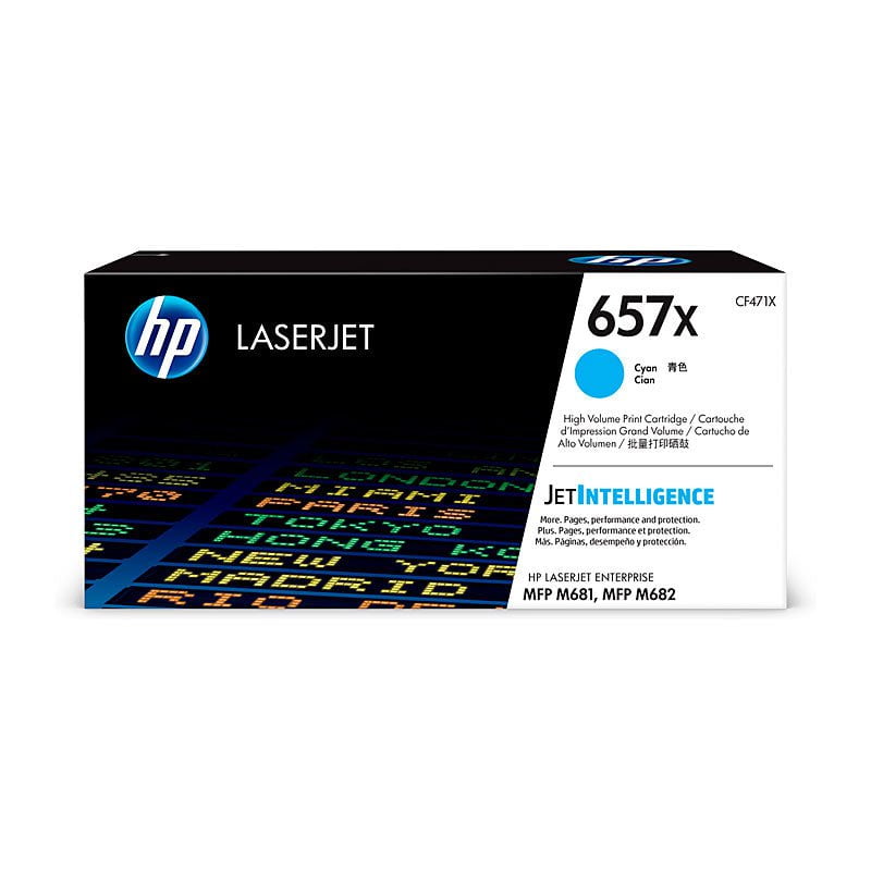 HP 657X Cyan Toner CF471X