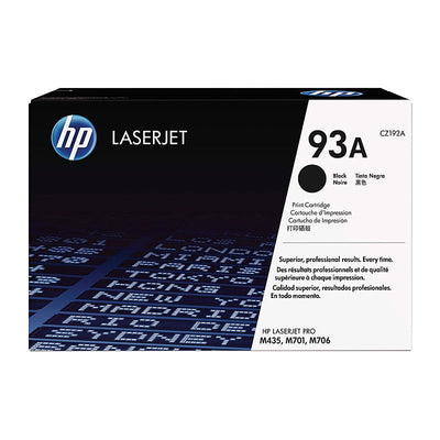 HP 93A Black Toner CZ192A