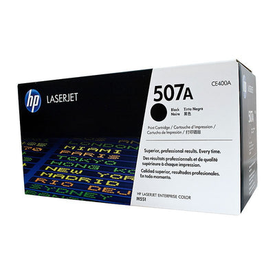 HP 507A Black Toner CE400A