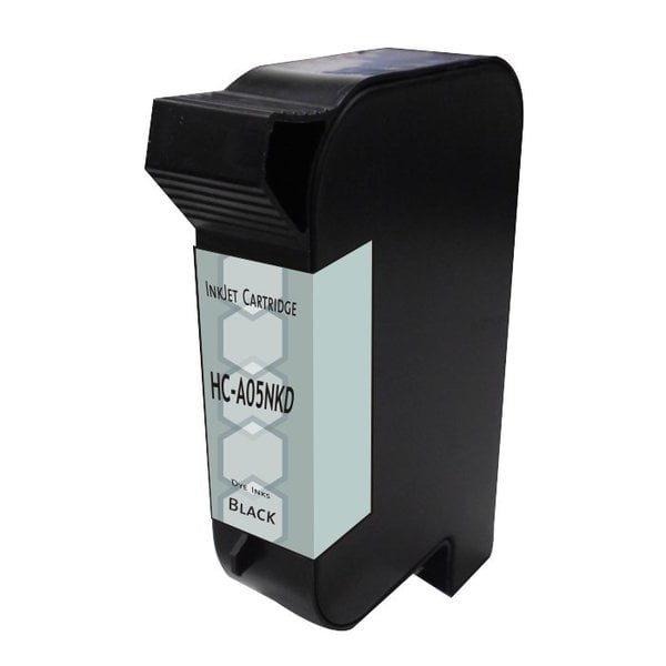 HP Compatible 45 Industrial Black Cartridge TIJ 2.5 Dye Black Ink - Replacement for CG378A, Q2344A, 1918, 2531, TWK-2010H