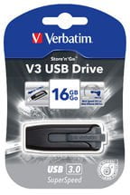 VERBATIM 16GB V3 USB3.0 Grey Store\&