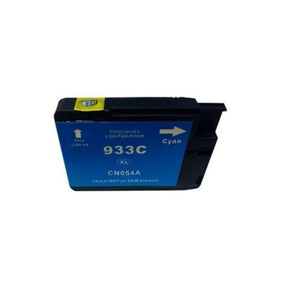 HP Compatible 933XL Cyan Compatible Cartridge with Chip