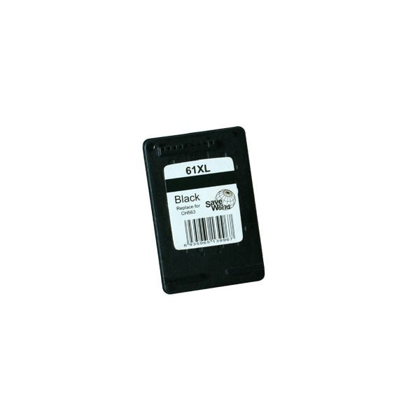 HP Compatible 61XL Black Remanufactured Inkjet Cartridge New Chip