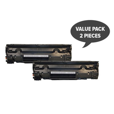 HP Compatible CE285A 85A Cart325 Black Generic Toner Set of 2