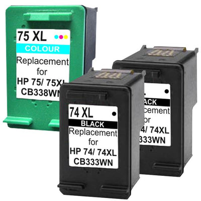 HP Compatible 7XL4 Compatible Inkjet Cartridge Set #2 3 Cartridges