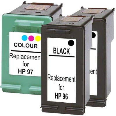 HP Compatible #96 Compatible Inkjet Cartridge Set #2 3 Cartridges