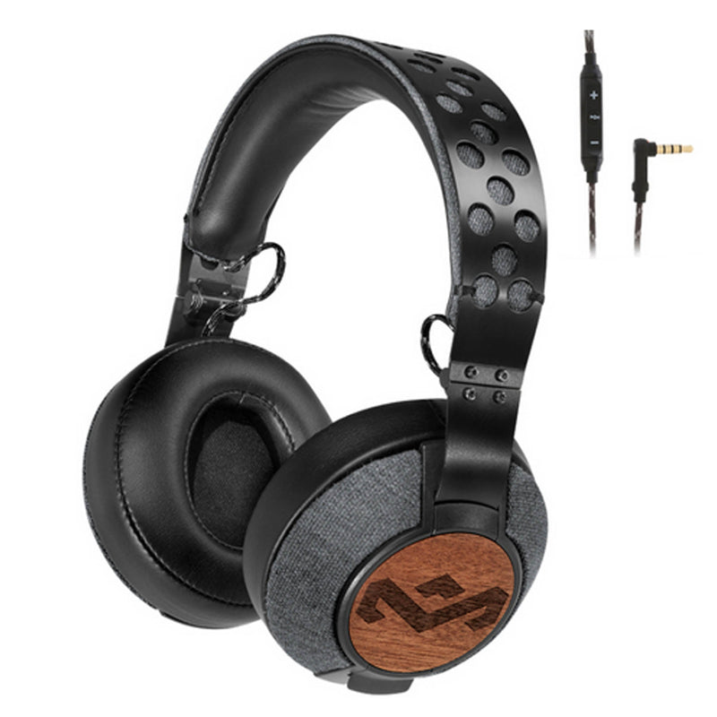 House of Marley Liberate XL Premium Over-Ear Headphones Wired