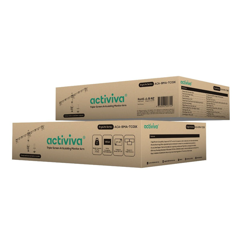 activiva Triple-Screen Articulating Monitor Arm