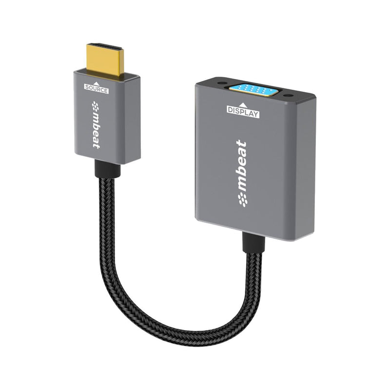 mbeat Tough Link HDMI to VGA Adapter