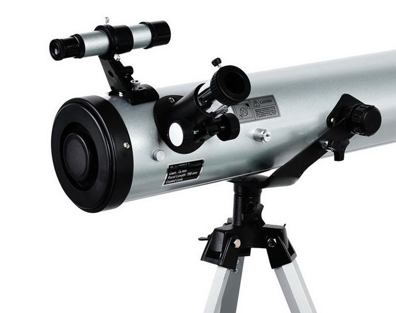 Newtonian Reflector Telescope Tripod Scope Stars Galaxy F70076