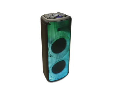 Precision Audio 800W Portable Bluetooth Karaoke Speaker Wireless Mics LG101P