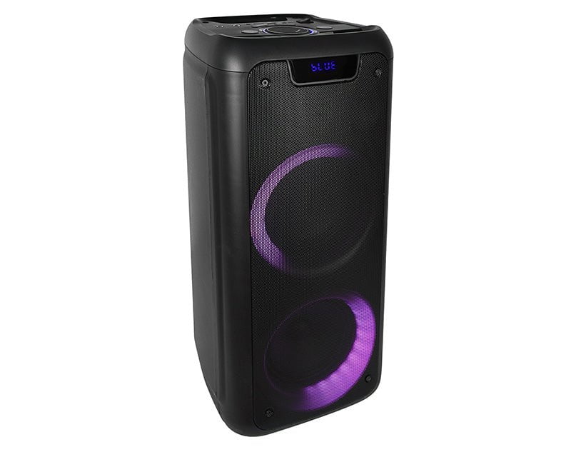 Precision Audio 400W Portable Karaoke Bluetooth Speaker Wireless Mic LG605