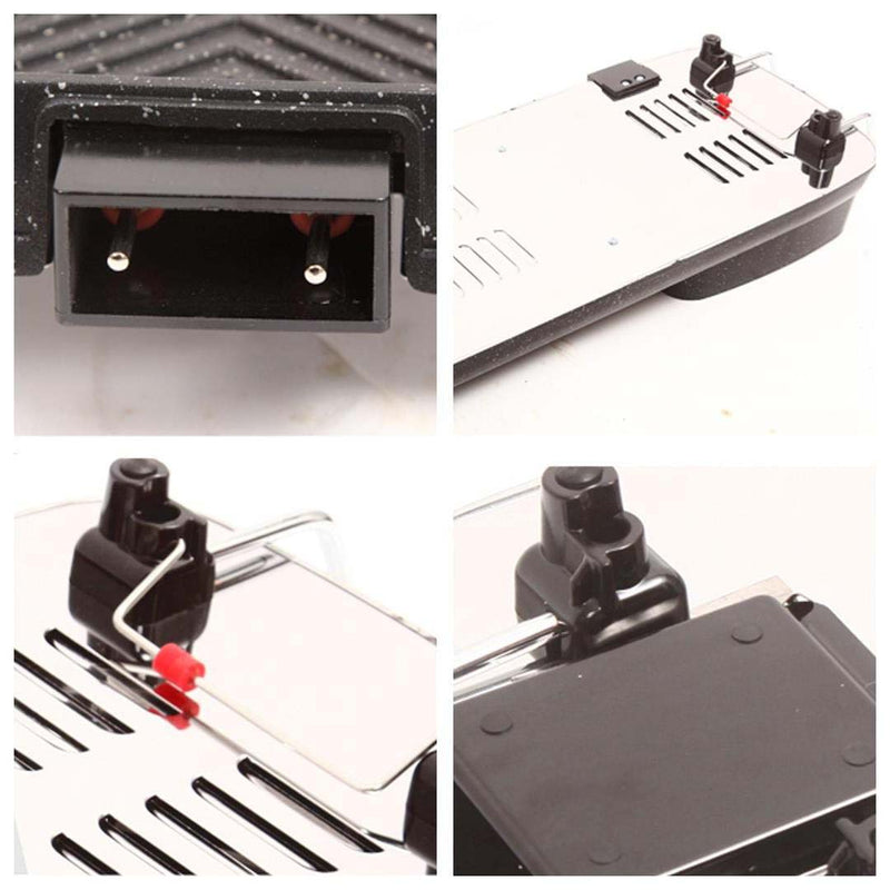 SOGA 2 in 1 Electric BBQ Grill Teppanyaki and Steamboat Hotpot Asian Hot Pot