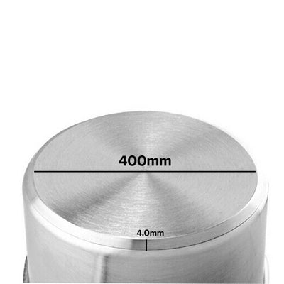 SOGA Stock Pot 50L Top Grade Thick Stainless Steel Stockpot 18/10