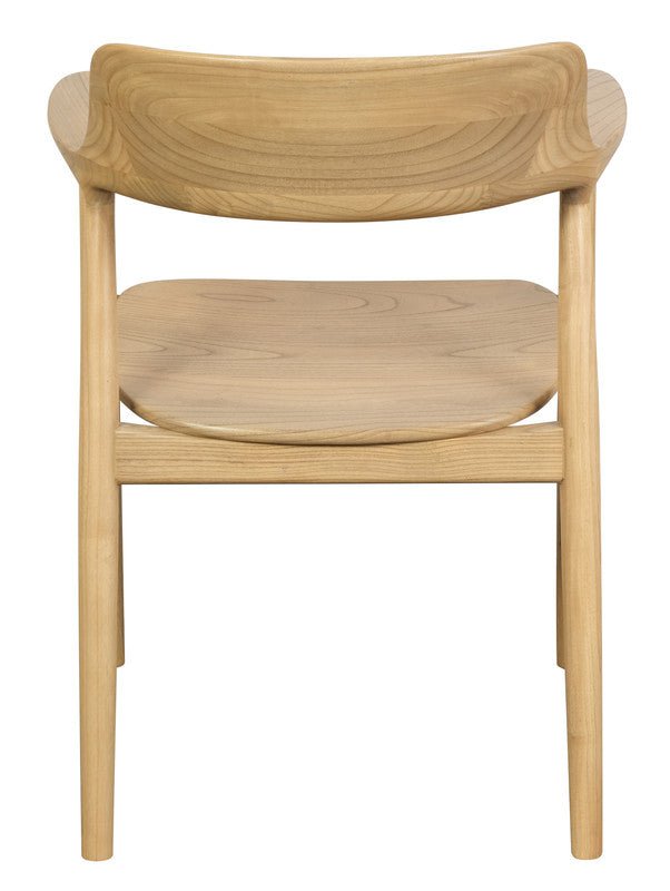 Nobu Solid Oak Arm Chair (Natural)