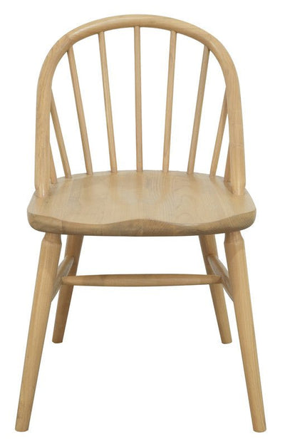 Vera Solid Oak Dining Chair - Set of 2 (Natural)