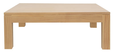 Amsterdam Solid Mindi Timber Coffee Table (Natural)