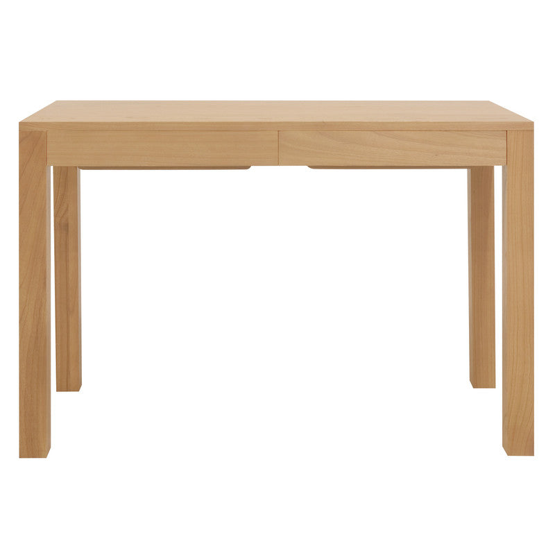 Amsterdam 2 Drawer Solid Mindi Wood Sofa Table (Natural)