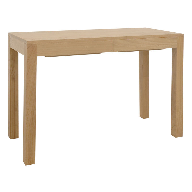 Amsterdam 2 Drawer Solid Mindi Wood Sofa Table (Natural)