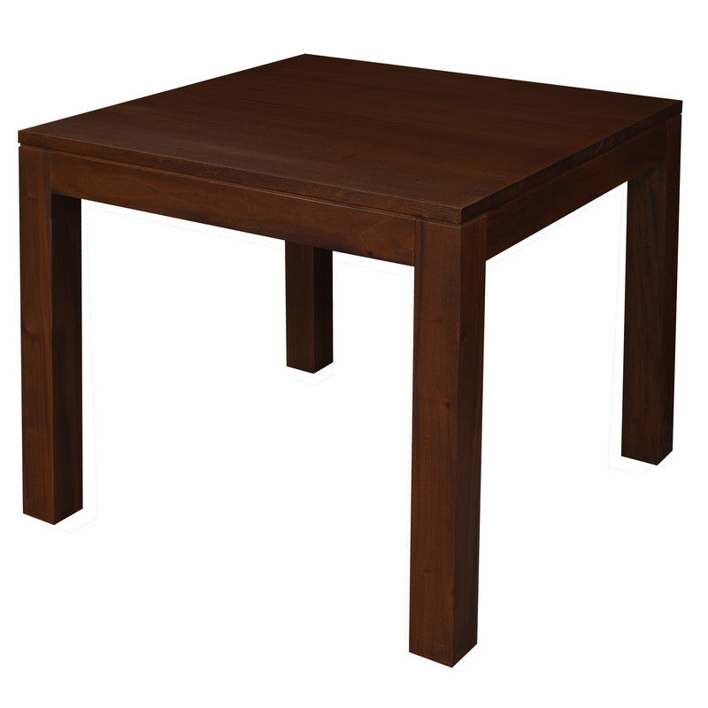Amsterdam Solid Mahogany Timber Dining Table 90 x 90 cm (Mahogany)