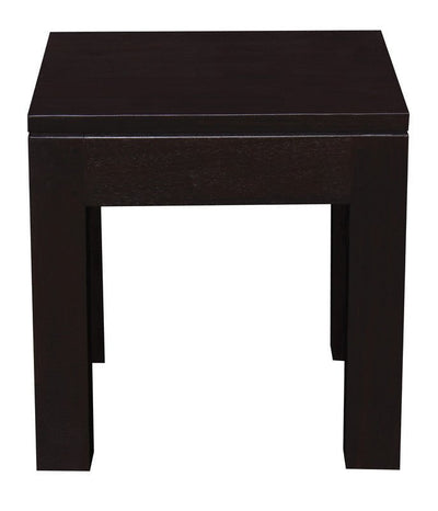 Amsterdam Solid Timber Lamp Table (Chocolate)